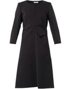 Jil Sander Scimtilla Techno-Wool Dress - Lyst