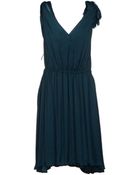 Lanvin Knee-Length Dress - Lyst