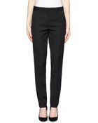 Victoria Beckham Barathea Zip Cuff Tailored Pants - Lyst