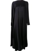 Lanvin Draped Dress - Lyst