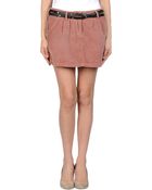 Maison Scotch Mini Skirt - Lyst