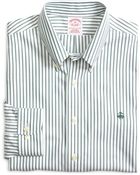 Brooks Brothers Noniron Regular Fit Stripe Sport Shirt - Lyst