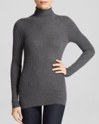 Vince Sweater Reverse Seam Turtleneck - Lyst