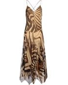 Ralph Lauren Long Dress - Lyst