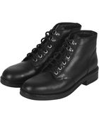 Topshop Alpha Lace Up Boots - Lyst