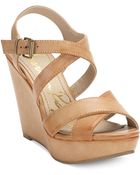 American Rag Rachey Platform Wedge Sandals - Lyst