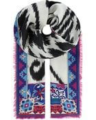 Emilio Pucci Patterned Scarf - Lyst