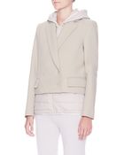 Theory Velvian Coat In Compact Wool - Lyst
