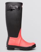 Hunter Tall Rain Boots Original Ribbed Leg - Lyst