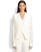 Donna Karan New York Wool Envelope Jacket - Lyst