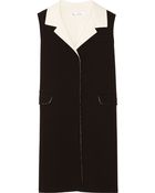 Oscar de la Renta Wool-Crepe Coat - Lyst