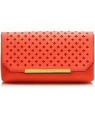 J.Crew Claremont Perforated Clutch - Lyst