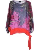 Rena Lange Blouse - Lyst