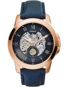 Fossil Mens Grant Three-Hand Automatic Watch - Lyst