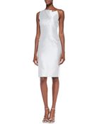 Roland Mouret Cixius Folded-bodice Dress - Lyst