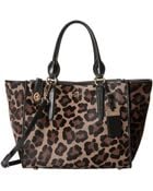 Coach Printed Haircalf Crosby Carryall - Lyst