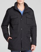 Tumi Stand Collar Fourpocket Field Coat - Lyst