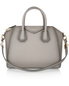 Givenchy Small Antigona Bag in Mushroom Leather - Lyst