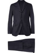 Boglioli Navy Eton Slim-Fit Three-Piece Wool Suit - Lyst