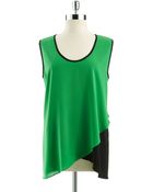Calvin Klein Layered Color-block Tank - Lyst