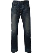 Fabric-brand & Co Distressed Jeans - Lyst