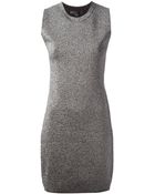 Alexander Wang Glitter Embellished Sweater Dress - Lyst