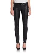 Sold Design Lab Faux Leather Skinny Pants - Lyst