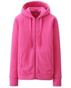 Uniqlo Women Heattech Fleece Long Sleeve Full Zip Hoodie - Lyst