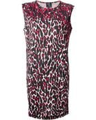McQ by Alexander McQueen Leopard Print Dress - Lyst