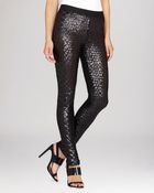 BCBGMAXAZRIA Leggings - Dena Snake Sequin - Lyst