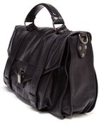 Proenza Schouler Ps1 Medium Leather Satchel - Lyst