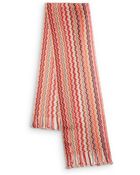 Missoni Multicolor Wave Knit Scarf - Lyst