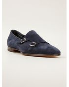 Santoni Slippers - Lyst