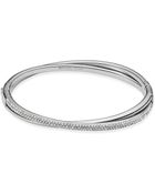 Michael Kors Hinge Pave Crossover Bangle - Lyst