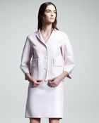 Jil Sander Gabardine Skirt - Lyst