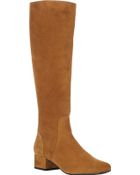 Saint Laurent Babies" Knee Boots - Lyst