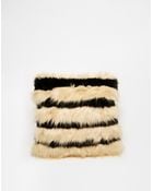 Asos Faux Fur Cuddle Clutch Bag - Lyst