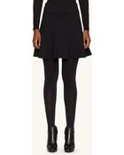 Ralph Lauren Black Label Stretch-Wool Corrine Skirt - Lyst