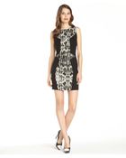 Rebecca Minkoff Black And White Cheetah Print 'Moulin' Dress - Lyst