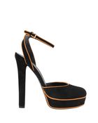 Gucci Suede Leather Sandals - Lyst
