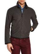 Stone Island Charcoal Zip Front Jacket - Lyst