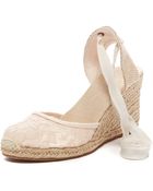 Soludos Tall Wedge Sandal - Lyst