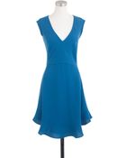 J.Crew Sleeveless Flounced Dress - Lyst