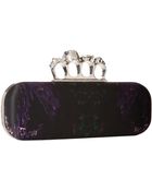 Alexander McQueen Knuckle Box Clutch Long Box Clutch - Lyst