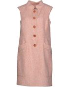 Oscar de la Renta Short Dress - Lyst