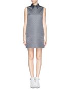 Alexander Wang Micro Paisley Embroidery Satin Dress - Lyst