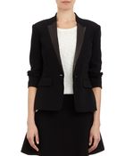 Rag & Bone Leather-Lapel Smith Blazer - Lyst