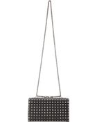 Valentino Rockstud Flap Clutch With Handle - Lyst