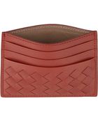 Bottega Veneta Intrecciato Flat Card Case - Lyst