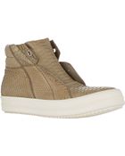 Rick Owens Island Dunk Sneakers - Lyst